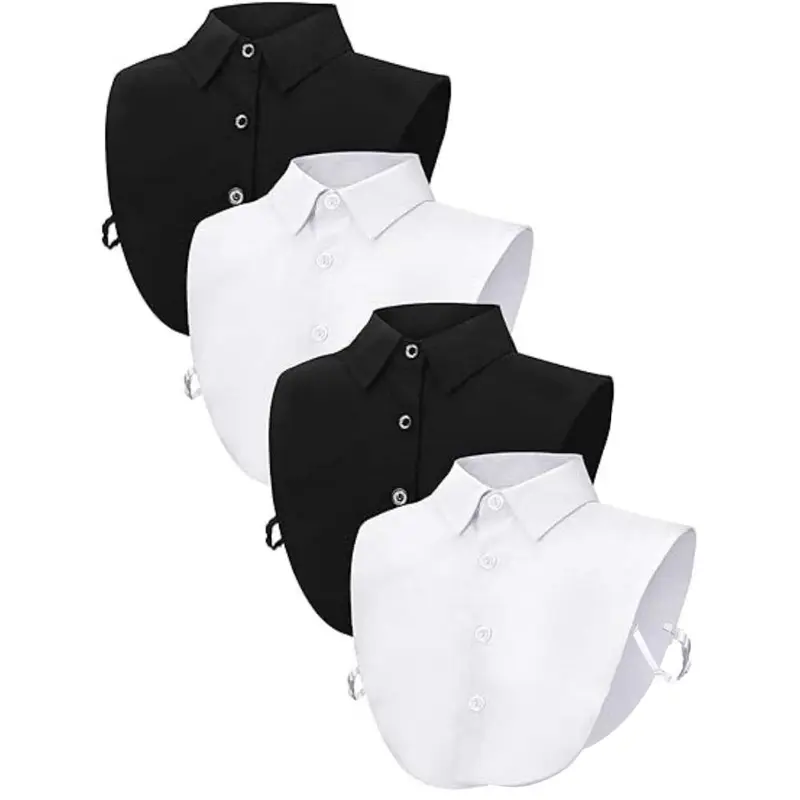 neck extender for dress shirt COCHIC Collar Extenders Mens Shirts - Button - Extender for Men 2-Pack Elastic Collar Support - Black Buttons - Non-Metal these collar stays feature 12pcs Collar Extenders Comfy &
