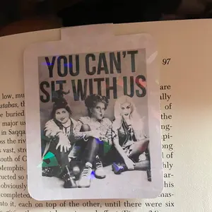 You can’t sit with us magnetic bookmark