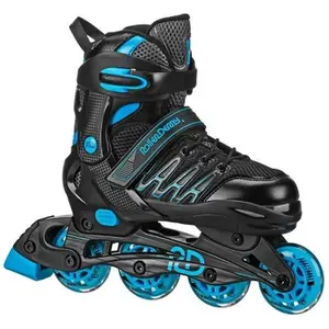 Roller Derby Custom Adult In-Fit Skates - Blue/Black 7-10