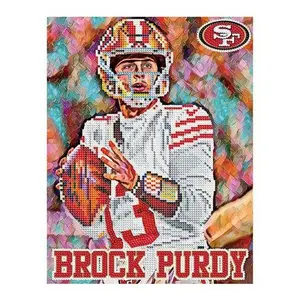 SPORTICULTURE San Francisco 49ers Brock Purdy Painting Kit