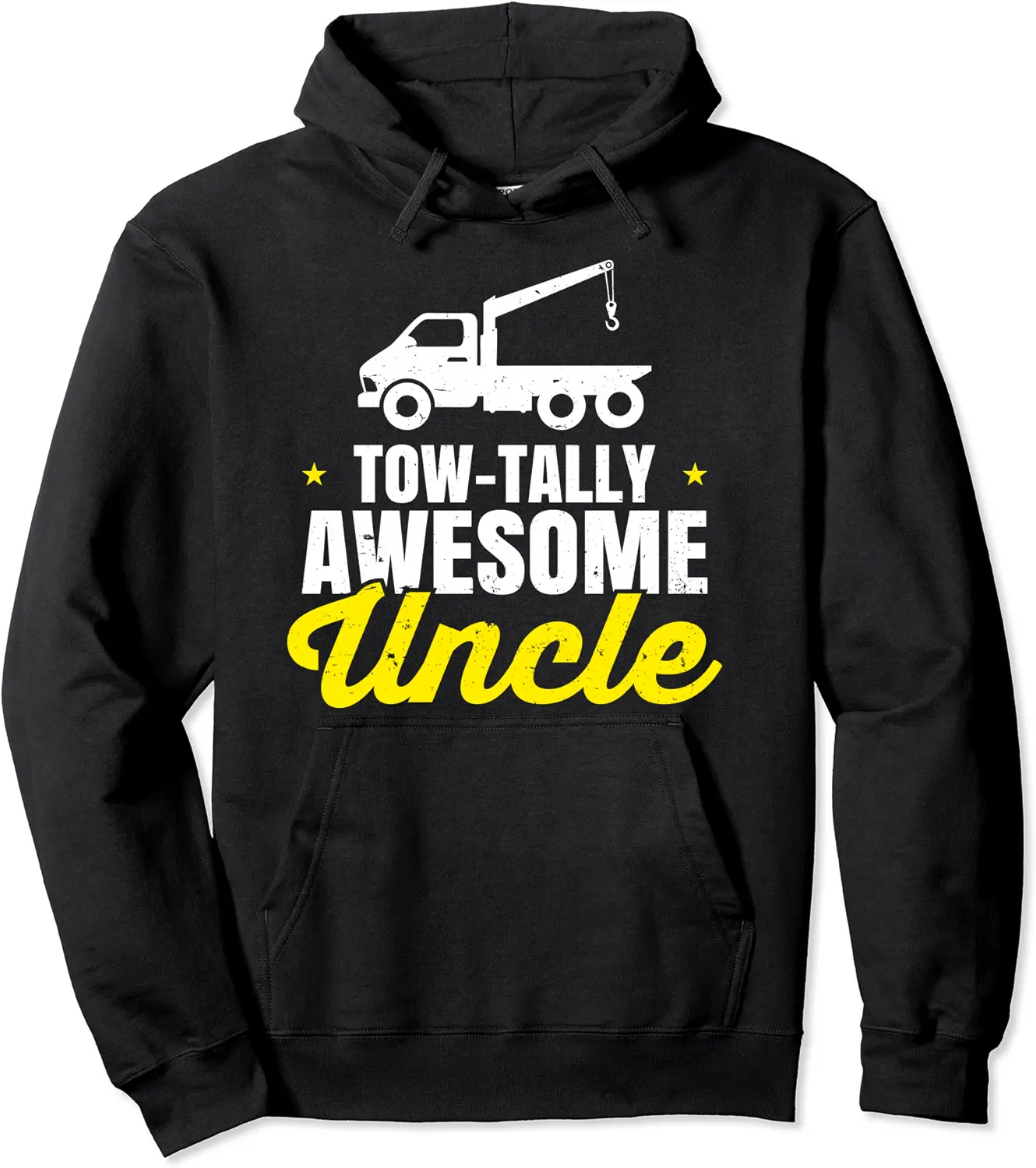 Tow Truck Driver Uncle Towing Car Pun Pickup Wrecker Gift Pullover Hoodie - Matthewgol Shop 26B08TJDF8YT