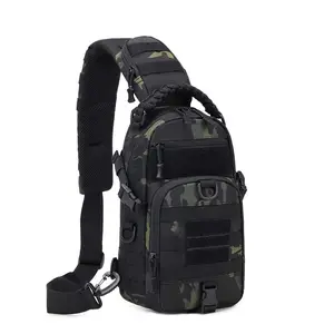 Multifunctional Sports Chest Bag, Outdoor Shoulder Bag, Multi-Pocket Crossbody Bag, Ideal for Hiking, Camping, Climbing, Various Activities