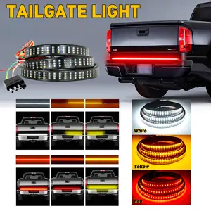 48"/60" LED Strip Tailgate Light Bar Reverse Brake Signal For Chevy Ford Dodge GMC Truck