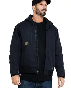 Ariat Men's Men'S Rebar Washed Dura Canvas Insulated Work Coat Big And Tall - 10027852-Big
