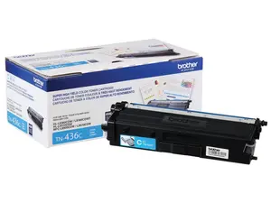 BROTHER INTERNATIONAL CORPORAT TN436C SUPER HIGH YIELD CYAN TONER BROTHER INTERNATIONAL CORPORAT TN436C SUPER HIGH YIELD CYAN TONER