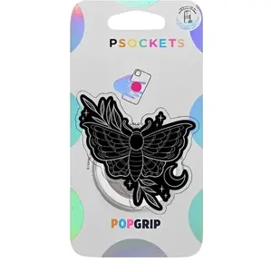 Celestial Butterfly Phone Grip Magsafe, Gothic Phone Grip Holder, Black Butterfly Phone Holder, Cartoon Animal Kindle Grip, Gift for Girls Boys