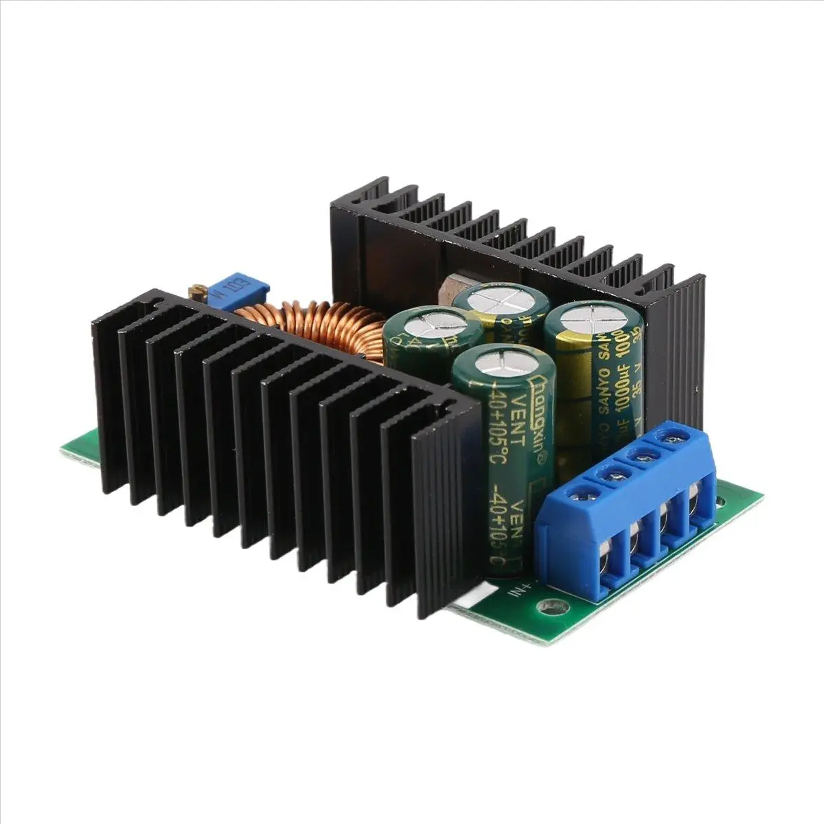 300W XL4016 DC-DC Max 9A Step Down Buck Converter 5-40V to 1.2-35V Adjustable Power Supply Module LED Driver