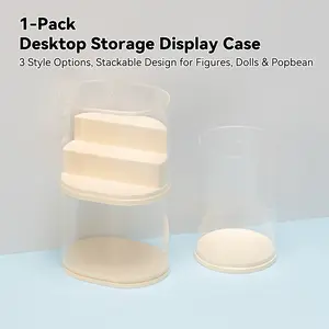 Stackable Transparent Collection Display Jar, Perfect Guardian for Watches, Jewelry, Figurines, Memorabilia, Ideal Collectible Partner, Organiser