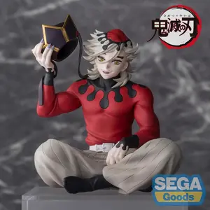 SEGA PM Demon Slayer – Doma Upper Moon Two Hat Tip Sitting Cup Noodle Lid Ver. Figure Anime PVC Figurine Collectible Display Statue