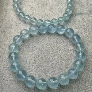 Natural ice aquamarine