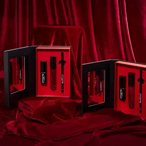 Cherry After Dark - Vampy Lip Trio Kits - Includes Creamy Roll Up Lipstick, Creamy Lip Liner, & Creamy Lip Gloss - In Styles Vampire Kiss & Black Cherry