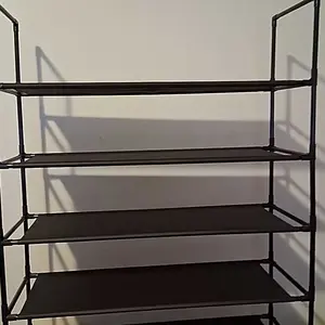 Shoe Rack - 3-10-Tier Shoe Organizer with Side Handles for Closet Entryway Bedroom Easy Assembly Storage Shelf for Versatile Placement