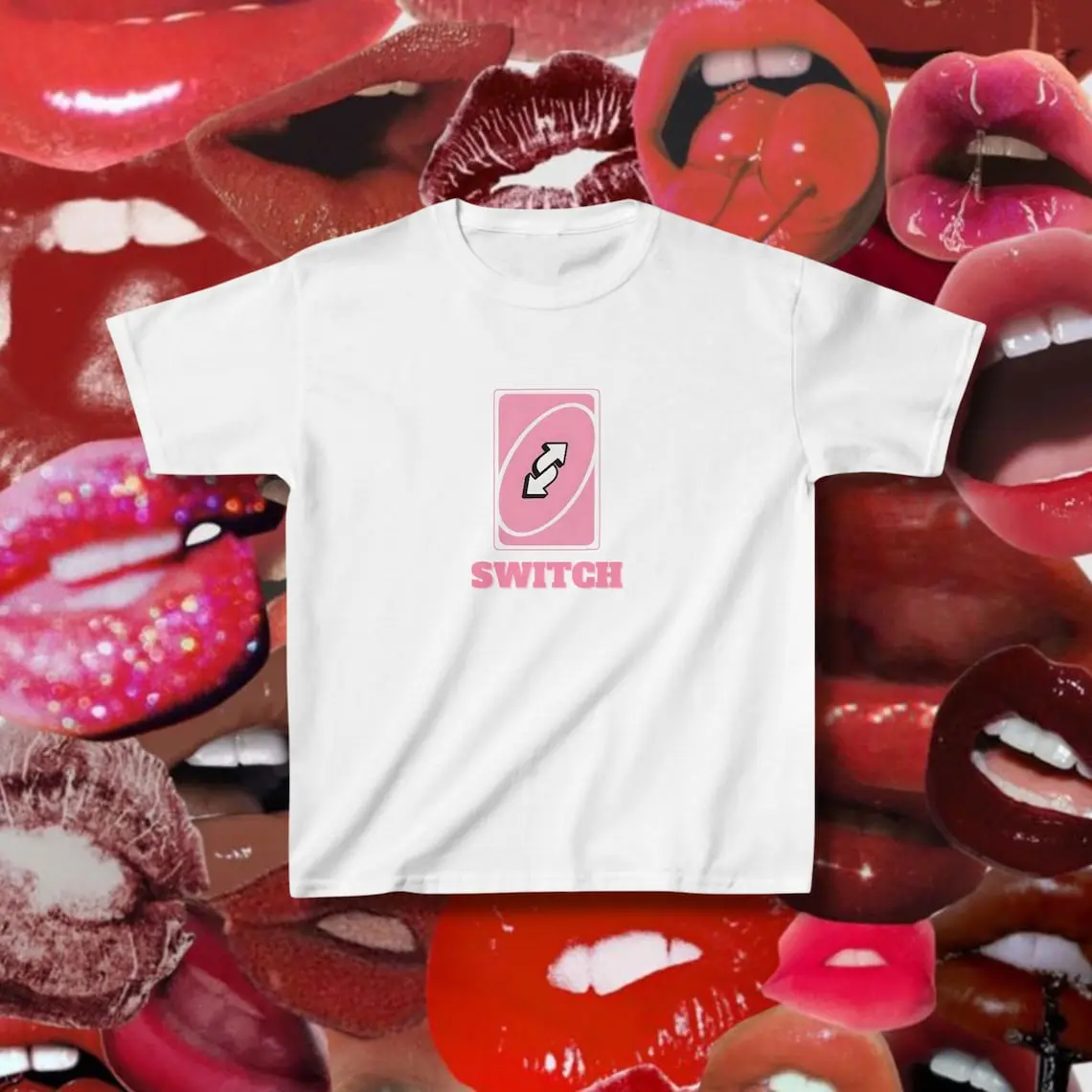 Switch Reverse Card Baby Tee, LGBTQ Pride Shirt