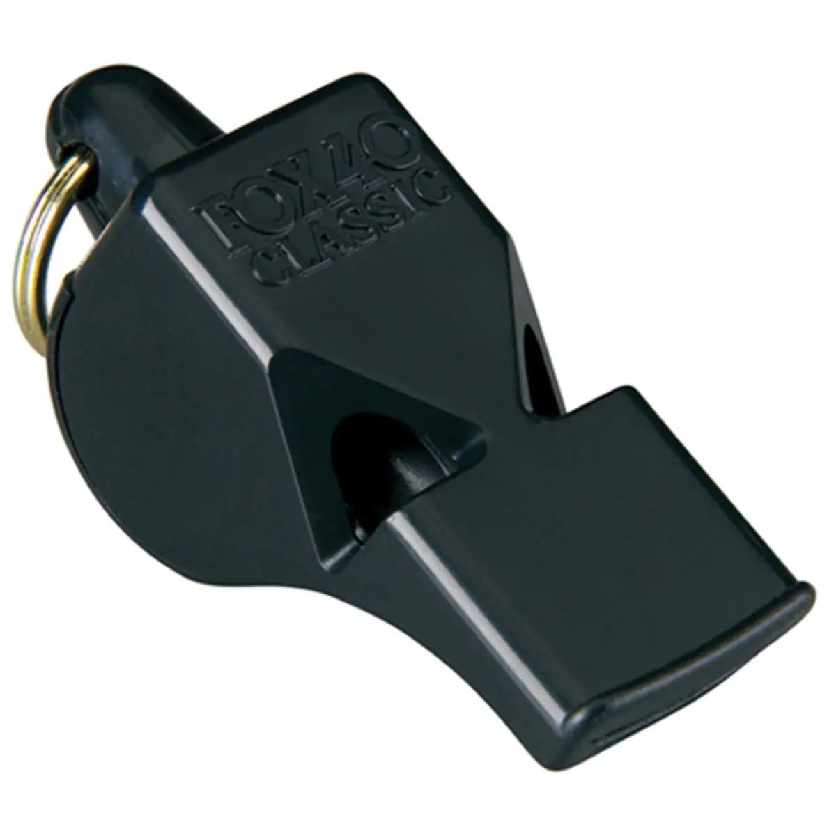 212 MAIN Fox 40 Referee Whistle - Patented 3-Chamber Design, No 'Pea' to Stick, Included Whistle Mouthpiece, Black, Olympic-Use Lacrosse Coaching Sports & Outdoor Supplies