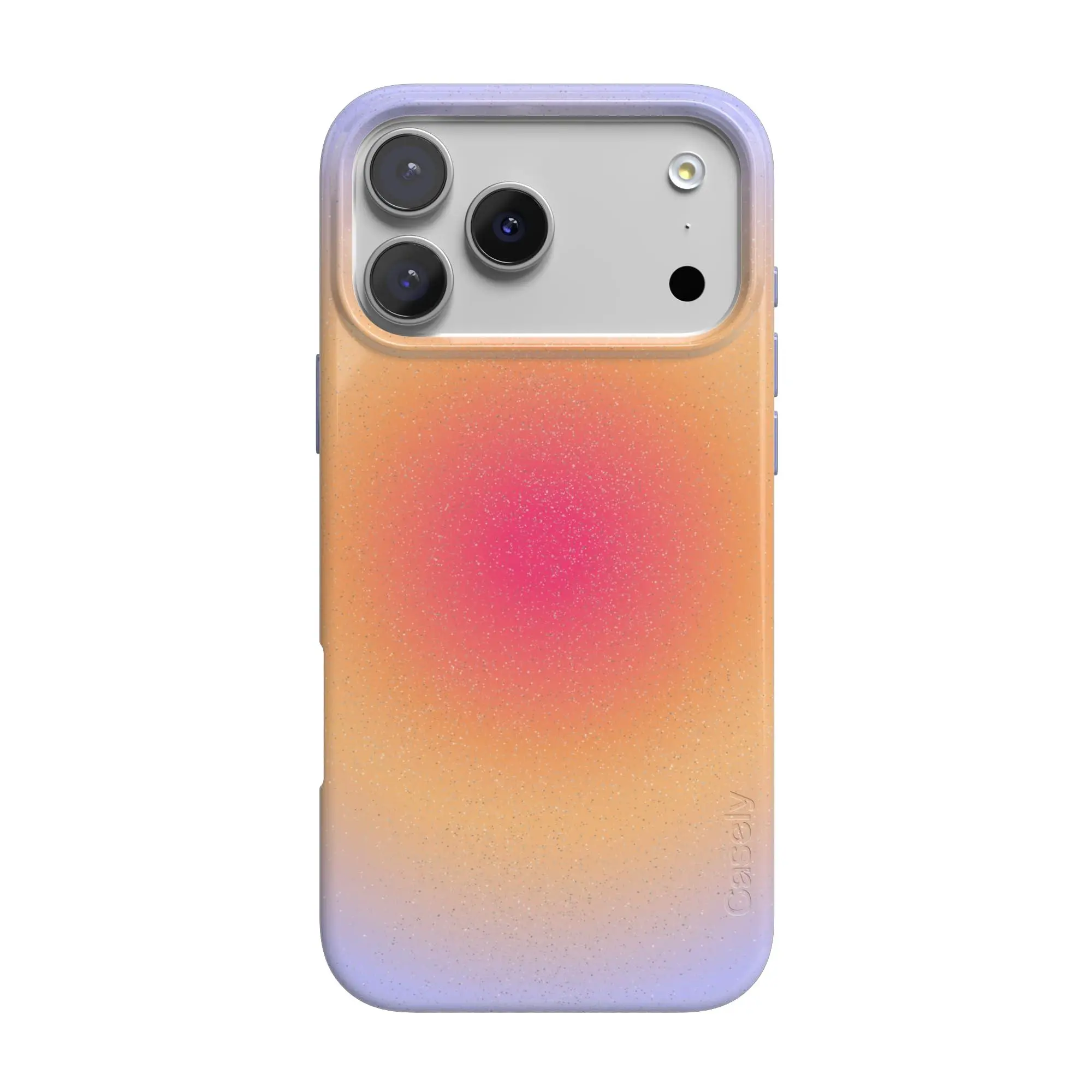 Casely iPhone 17 Pro Max Case | Aura | Rainbow Sunset Halo | Compatible with MagSafe | Classic Ultra Thin Design