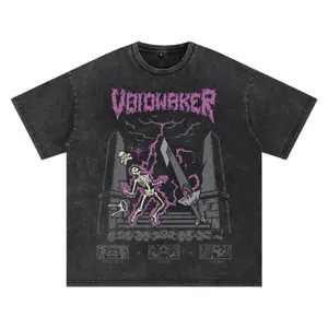 OSRS Voidwaker Oversize Acid Wash Tee | Old School Runescape Gift Crewneck Classic
