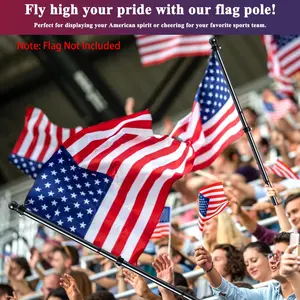 Outdoor Flagpole, Detachable Garden Flagpole, Perfect for Yard Use, Durable Design, Easy Installation, Ideal for Outdoor Decorations