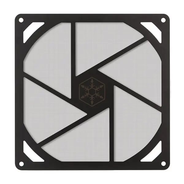 SilverStone Technology Magnetic Mount Fan Filter FF181B, 180x180mm Ultra-Fine Nylon Mesh, Black, for Gadget Lovers
