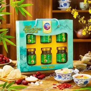 NP Bird Nest With Rock Sugar (Nước Yến Đường Phèn Chưng Sẵn) - 2.33oz x 6 bottles