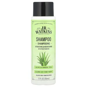 J R Watkins Shampoo, Aloe & Green Tea, 12 fl oz (354 ml)