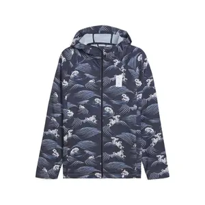PUMA Mens X Saysky Graphic Jacket Athletic Outerwear Casual - Blue