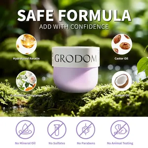 GRODOM Keratin Repair Hair Mask,Deep Conditioning Hair Treatment for Damaged Hair,Anti-Frizz Hydrating Hair Mask for Dry Curly 3C 4C Hair,Color-Treated Hair Care,Cuticle Sealing Deep Nourishing Hair Repair,300ml