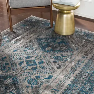 Livabliss MNC2312-53SQ 5 ft. 3 in. Square Monte Carlo Machine Woven Rug - 100 Percent Polypropylene