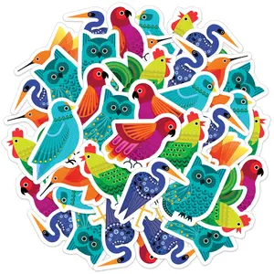 IXL Learning  Takeoff Feathered Friends Vinyl Sticker Pack (100 stickers)