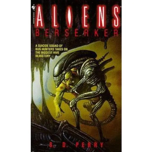 Used Berserker (Aliens) English Literature Book - Novel by S.D. Perry, Paul Mendoza, John Wagner (Paperback)