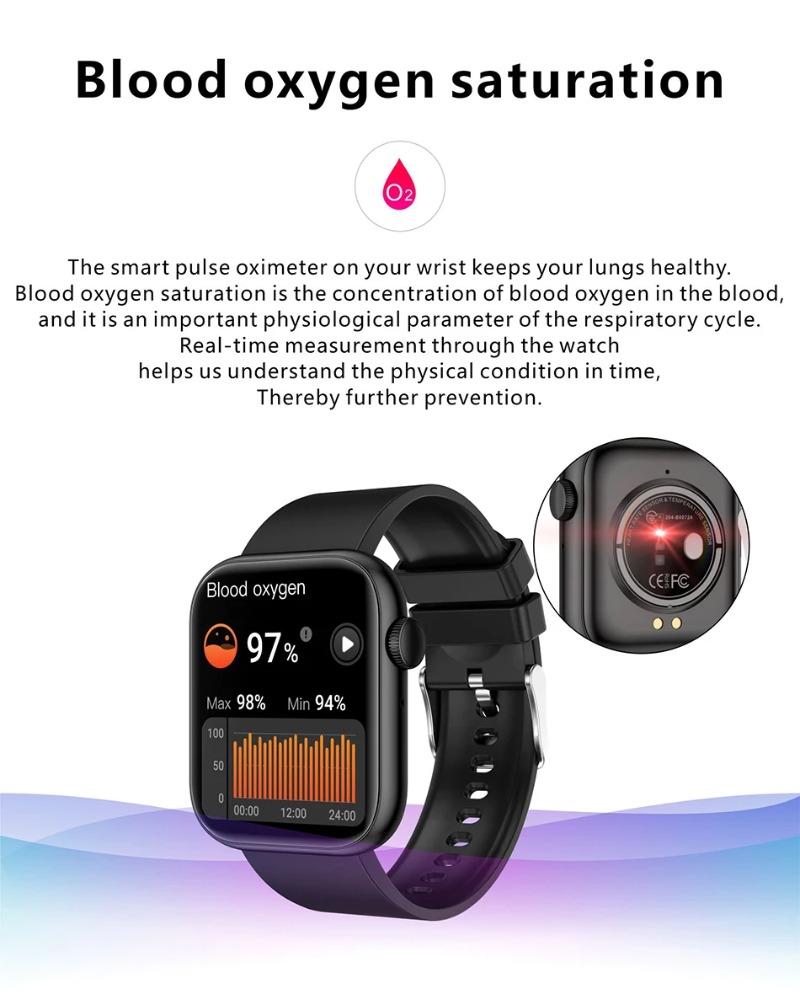 Smart Watch For Women Full Touch Screen Bluetooth Call Waterproof Watches Sport Fitness Tracker Smartwatch Lady Reloj Mujer