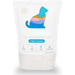 (Unscented, Non Clumping) | Lightweight & Low , Color Changing Silica Gel ,  Odor Control -- 6 Lbs, Pack of 1 (One Month )