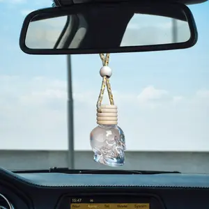 Skull Hanging Car Diffuser – Air Freshener with 50+ Scents