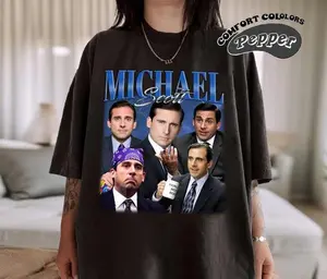 Michael Scott The Office Tv Show Shirt, Comfort Colors Shirt, Michael Scott TShirt, The Office Fan Gift, Vintage 90s Shirt, Bootleg Shirt