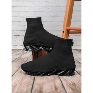 Men's Fashionable Breathable Mesh Sneakers, Casual Comfortable Slip on Sports Shoes, Trendy All-match Sneakers for Daily Wear