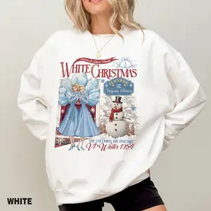 Haynes Sisters Sweatshirt, White Christmas Movie Sweatshirt Hoodie, Christmas Movie Watching Shirt, Christmas Holiday, White Christmas Movie 1954