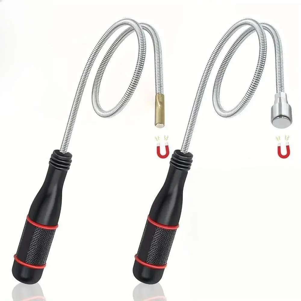 2-Piece Magnetic Clamps and Lifters, Flexible Magnetic Rod, Quick Release Lock, Ideal for Auto Repair, DIY Projects, Tool