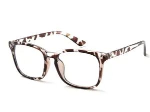 Venezia Classic Rectangle Blue Light Blocking Glasses – Horn Rimmed Style