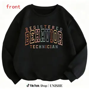 Certified Registered Behavior Technician RBT Sweatshirt – Long Sleeve Style for Techs