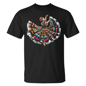 Ballet Folklorico Dancer Mexico Traditional Mexican Dance T-Shirt