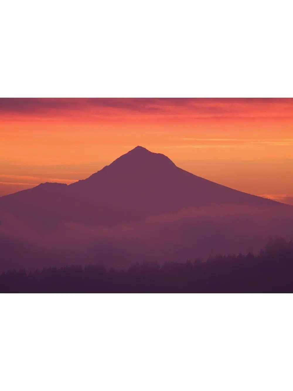 Mountain Poster Print, 19 x 12