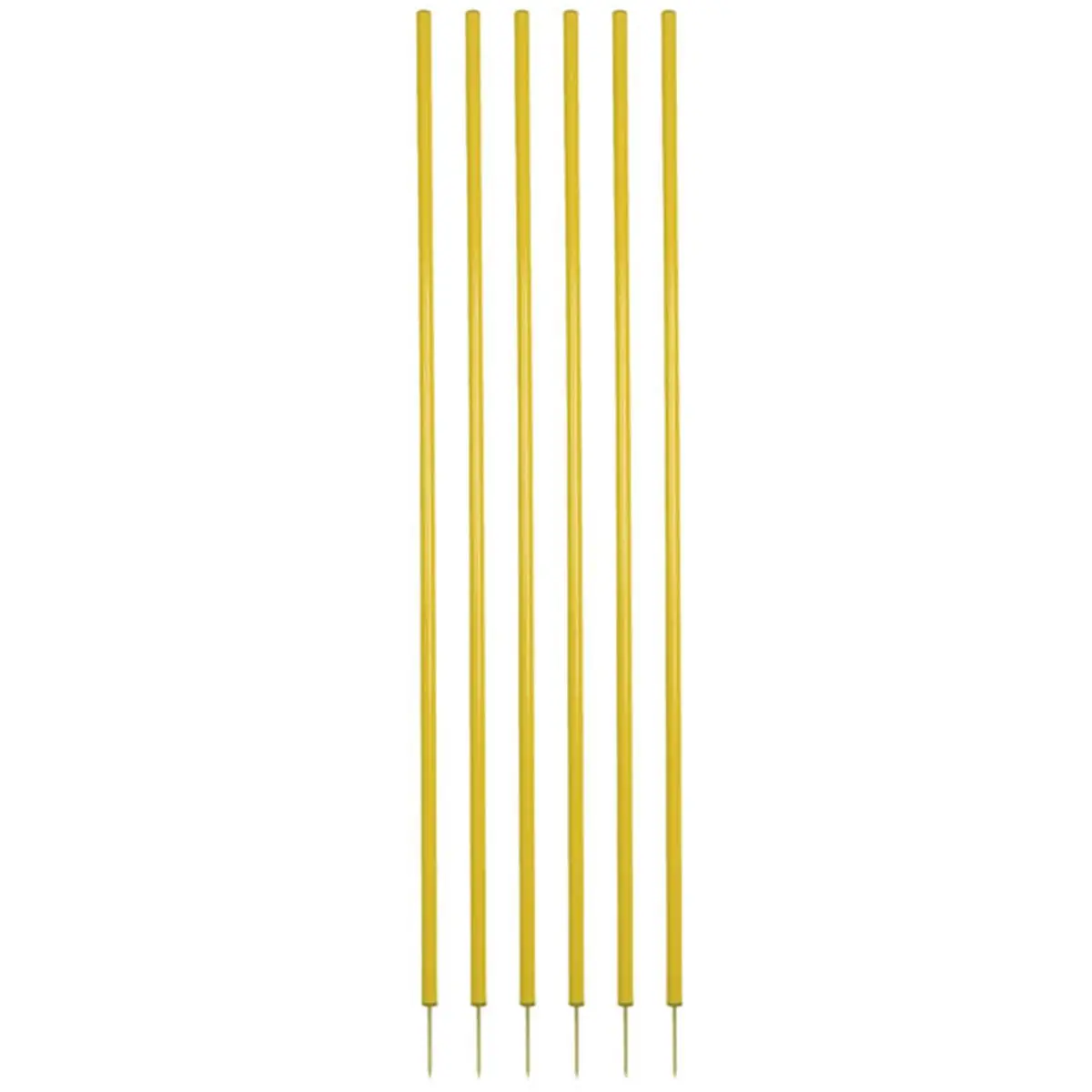212 MAIN Yellow Obstacle Training Coaching Stick Set - 6-Piece Dog Training Aid