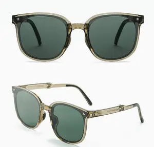 Trendy 2026 foldable sunglasses viral on Instagram, premium UV-blocking lenses. Compact portable design delivers reliable sun protection, stylish daily eyewear matching all casual outdoor outfits effortlessly.