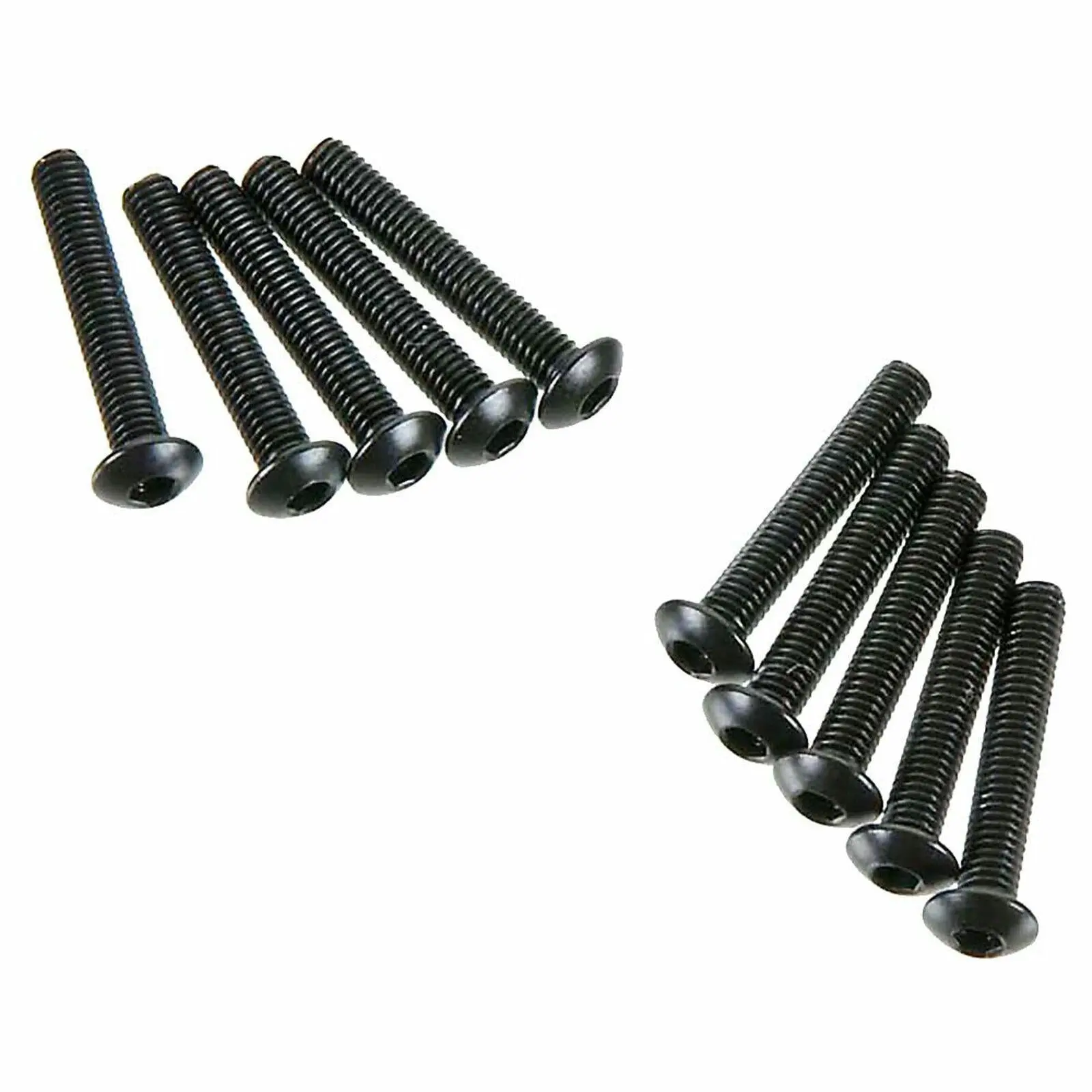 Axial Racing M3x18mm Hex Socket Button Head Screws, Black (10pcs) AXIAXA118