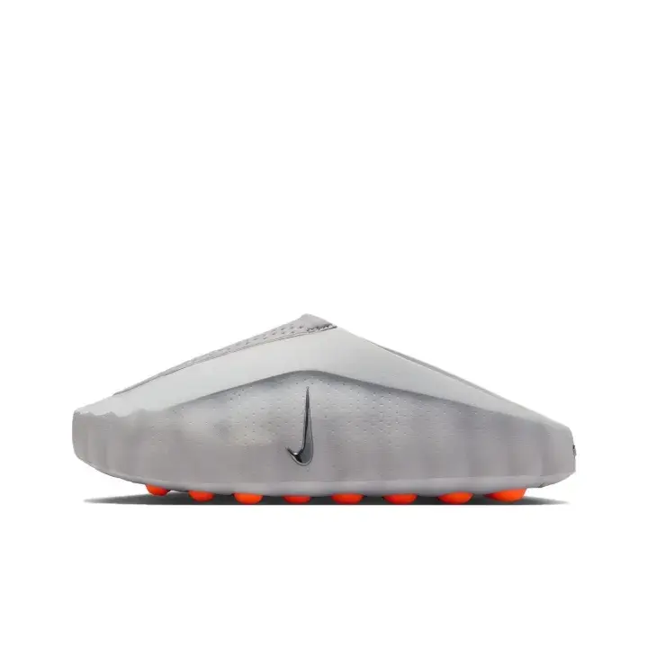 Unisex Closed Toe Clog Slippers Light Gray Breathable Perforated EVA Thick Platform Slides Cloud Cushioned Orange Dot Studded Anti Slip Outsole House Slippers Indoor Outdoor Casual Slide Sandals