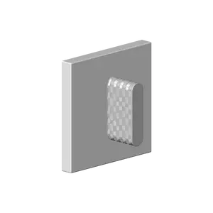 Dornbracht 90207005300 Handle For 2- / 3-Way Diverter Oval Step 60 X 60 X 40 MM