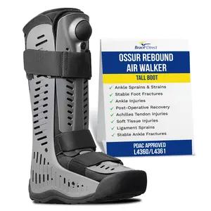 Ossur Rebound Air Walker Tall Boot for Ankle Injuries - Premium Walking Boot with Rocker Bottom Healthcare Tool