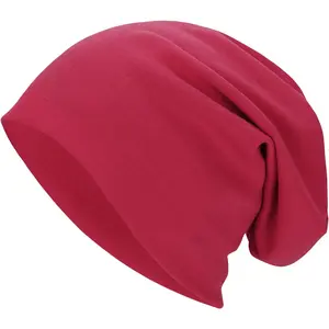 Slouchy Dwarf Beanie Hats for Women Men - Breathable Cozy Cotton Sleep Cap Thin Chemo Headwear for Hip-Pop Halloween