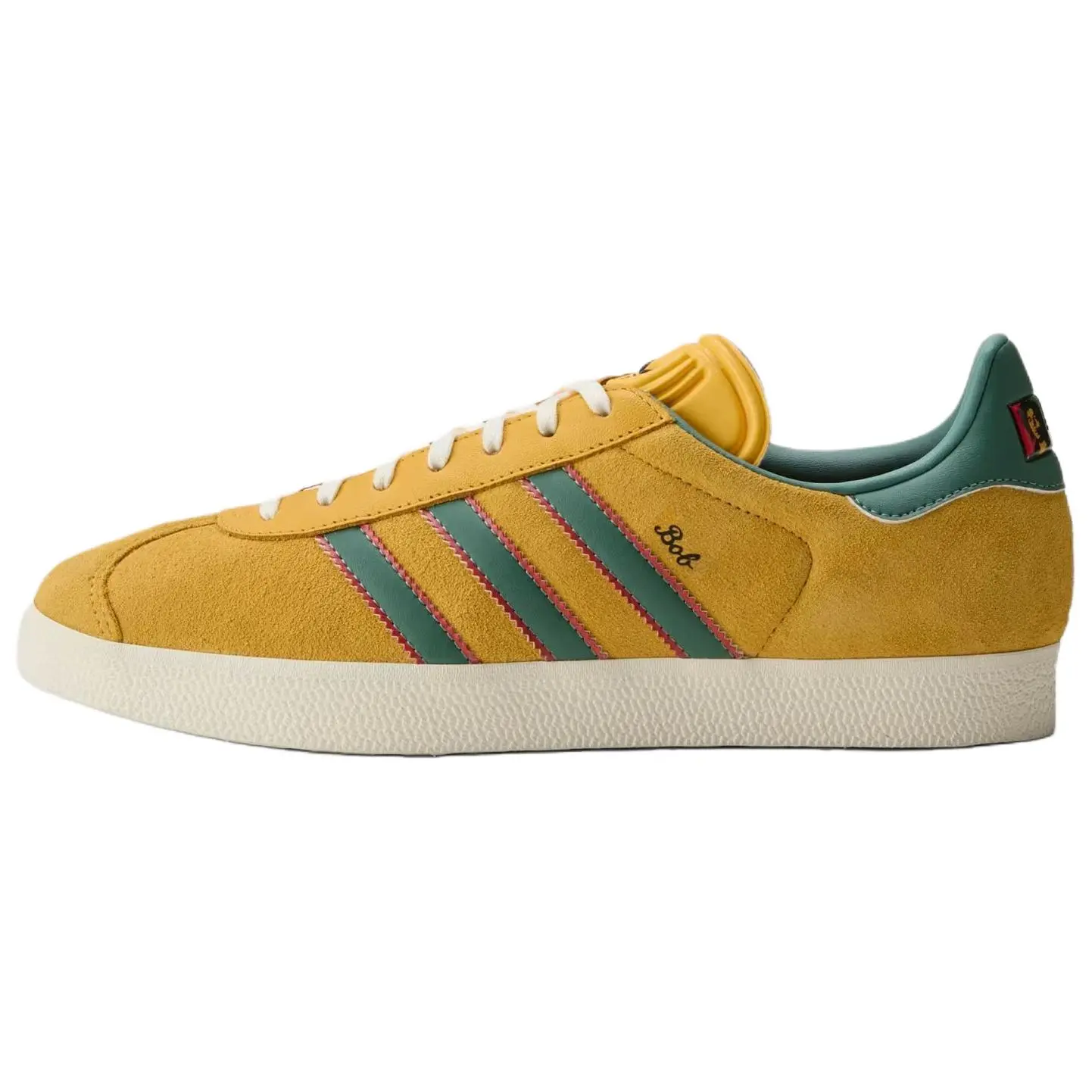 Bob Marley x adidas Gazelle Indoor 'Gold' Casual Sneaker, Men's/Women's Sports Shoe, Athletic Footwear