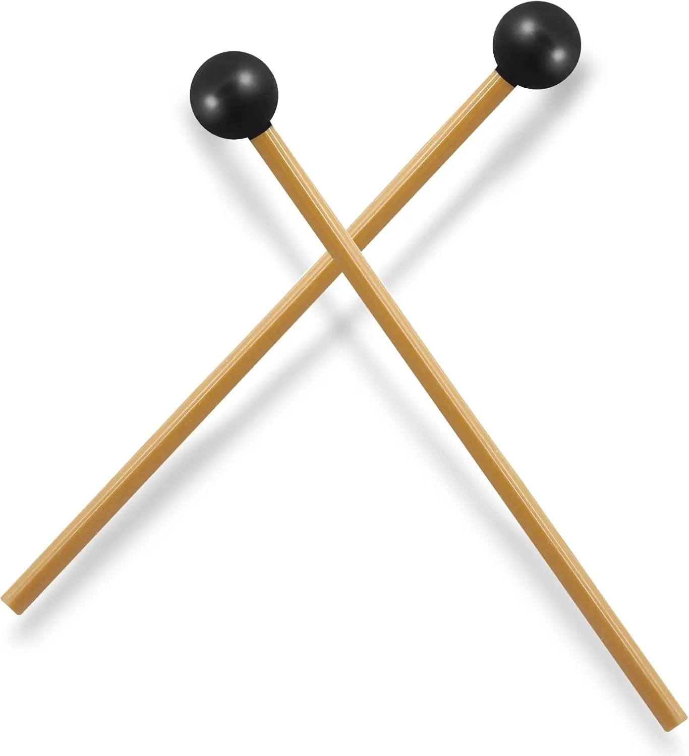 Glockenspiel Mallets, Rubber Head Xylophone Mallets, 2 Pcs