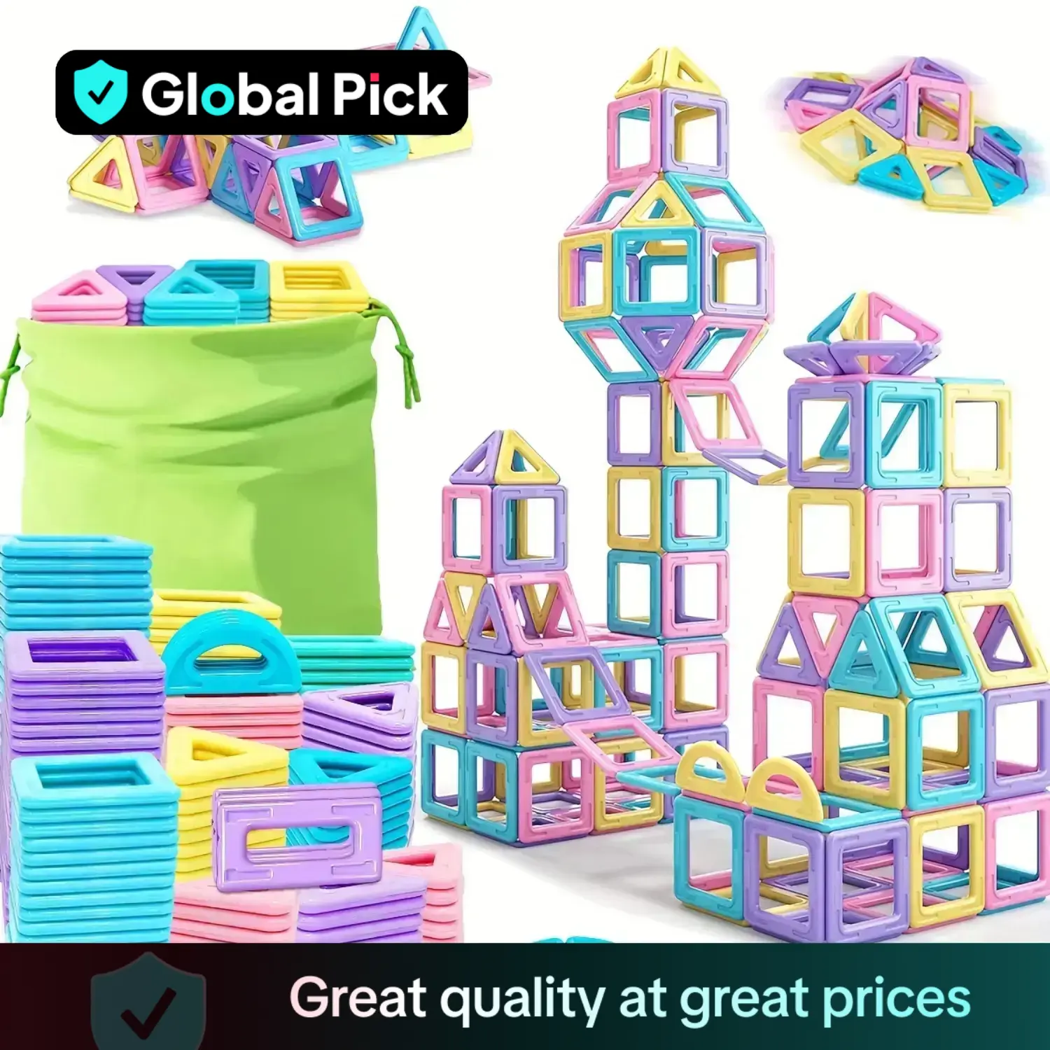 Designer Construction Set, Blocks Set, Creative Toys for Birthday Gifts, Creative Blocks Building Toy